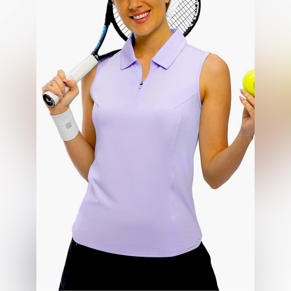 Golf/tennis sleeveless polo